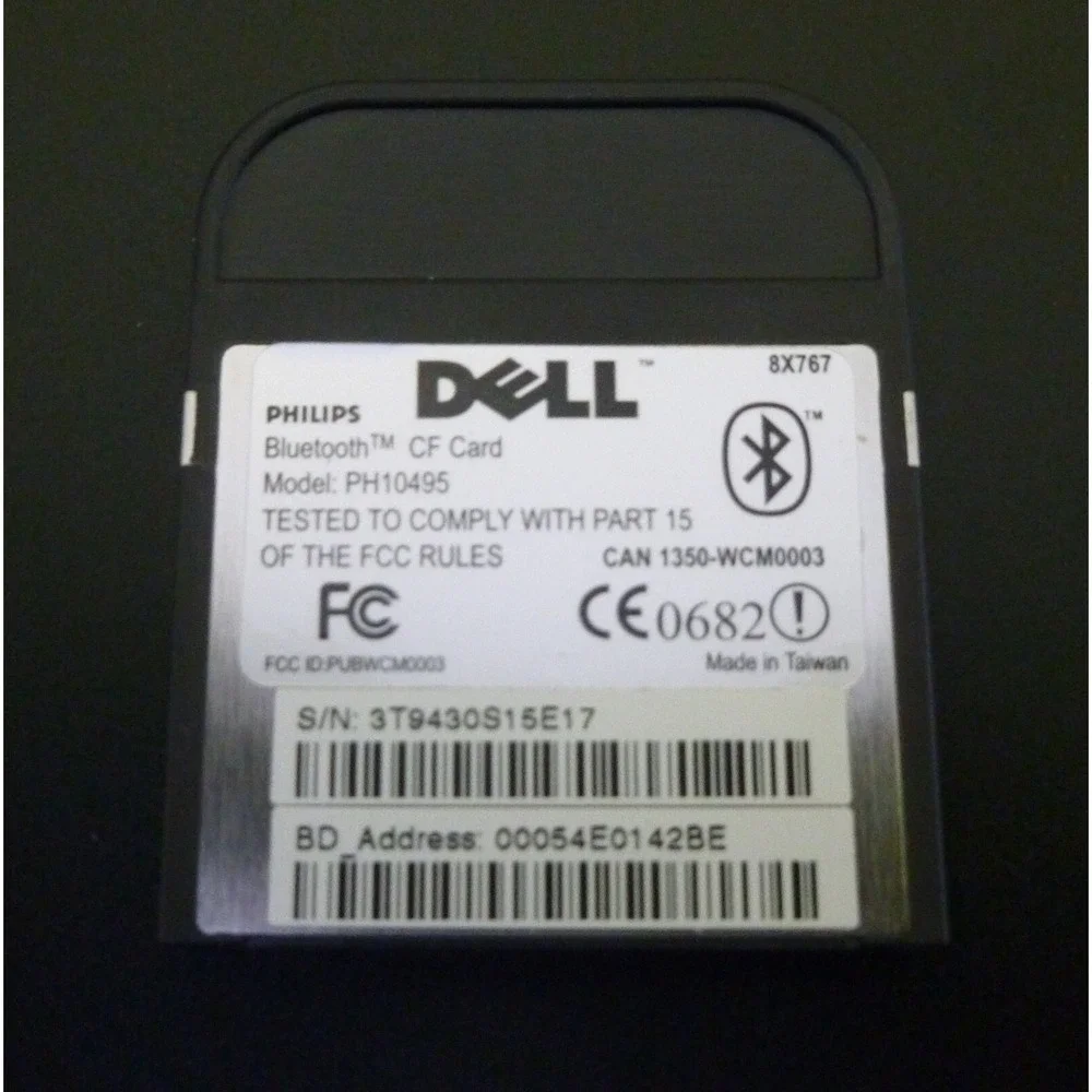 Dell True Mobile 300 Bluetooth Compact Flash Card (8X767)